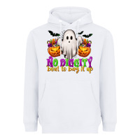 White No Diggity 'Bout To Bag It Up Heavyweight Hoodie - texasbilliewilder