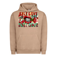 Pigment Burro Self love is the best love Urban Hoodie - FaDigitalArtStudio