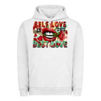Pigment Lunar Rock Self love is the best love Urban Hoodie - FaDigitalArtStudio