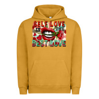 Pigment Peanut Butter Self love is the best love Urban Hoodie - FaDigitalArtStudio