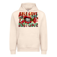 Sandshell Self love is the best love Urban Hoodie - FaDigitalArtStudio