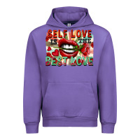 Tulip Self love is the best love Urban Hoodie - FaDigitalArtStudio