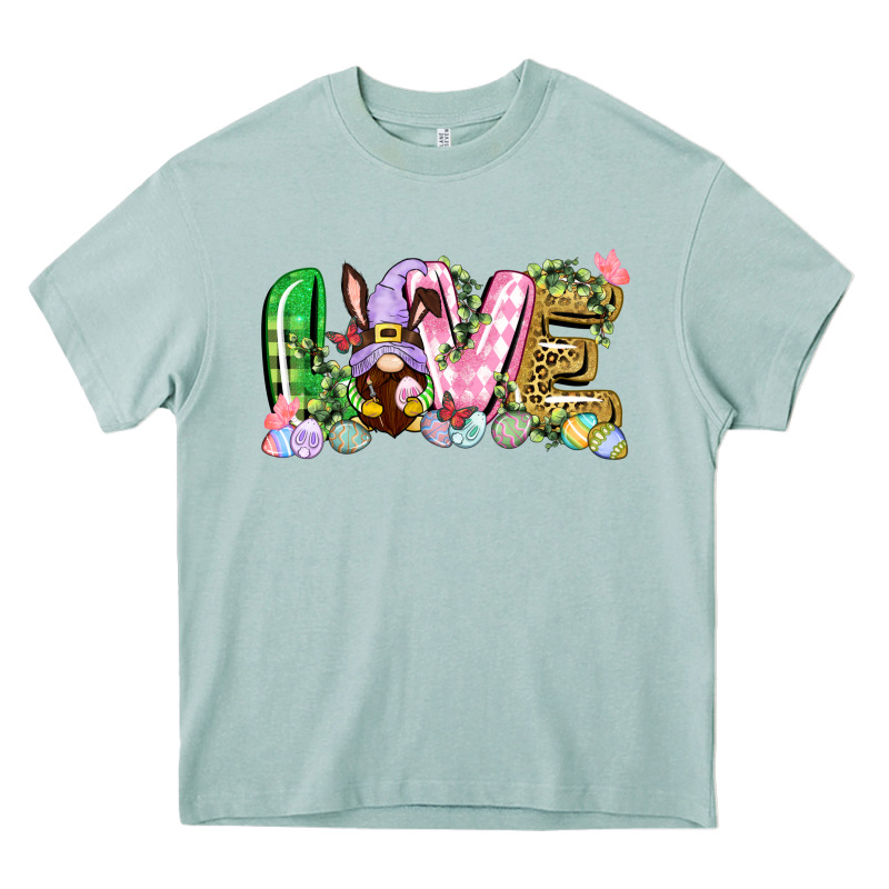 Love Easter Gnome Easter Day Heavy Core Tee by CowGirlArtShop | Teevron