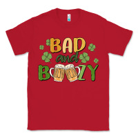 Red bad and boozy Classic Tee - MaliasSmallBusiness