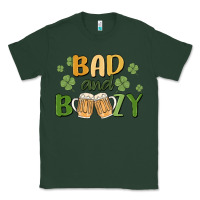 Sports Green bad and boozy Classic Tee - MaliasSmallBusiness