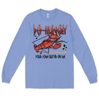 Colony Blue def hungry pour dome butter on me Long Sleeve Tee - MaliasSmallBusiness