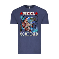 Vintage Denim Reel Cool Dad Bass Vintage Tee - LillyAllenDesigns