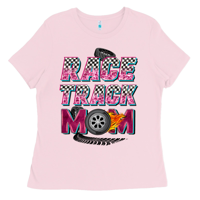 Race Track Mom Ladies Tee by Zillion Design Studio | Teevron