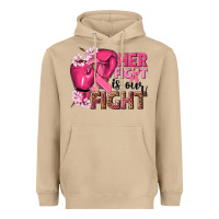 Mushroom her fight is our fight Heavyweight Hoodie - NancyCooperArtShop