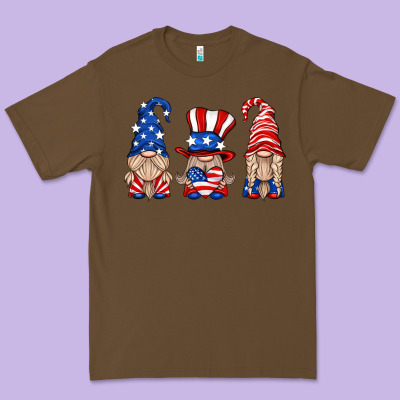 Usa Gnome Premium Tee Designed By Hra Design Shop