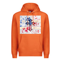 Carrot 4th of july flag cross Premium Hoodie - TumblerDesignByShophia