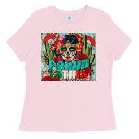 Proud Latina Tumbler 3 Ladies Tee | Teevron