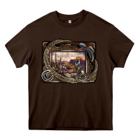 Chocolate Brown desert darlin Heavy Core Tee - SublimationCraftShop