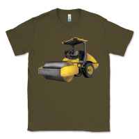 Army Green Drum Roller Classic Tee - LillyAllenDesigns