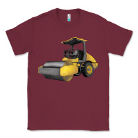 Burgundy Drum Roller Classic Tee - LillyAllenDesigns