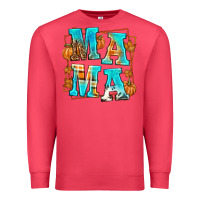 Cardinal Fall Mama Premium Sweatshirt - texasbilliewilder