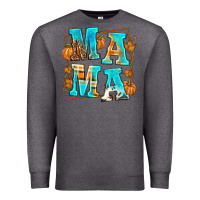 Charcoal Heather Fall Mama Premium Sweatshirt - texasbilliewilder