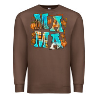 Chestnut Fall Mama Premium Sweatshirt - texasbilliewilder