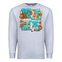 Heather Grey Fall Mama Premium Sweatshirt - texasbilliewilder