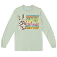 Matcha some things are better left unsaid Long Sleeve Tee - MaliasSmallBusiness