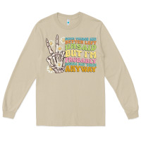 Mushroom some things are better left unsaid Long Sleeve Tee - MaliasSmallBusiness
