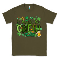 Army Green st.patrick's day crew Classic Tee - MaliasSmallBusiness