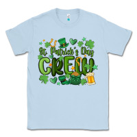 Dusty Blue st.patrick's day crew Classic Tee - MaliasSmallBusiness