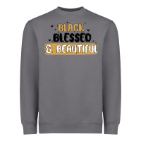 Storm black blessed & beautiful Heavyweight Sweatshirt - MaliasSmallBusiness