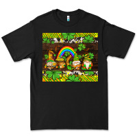 Black western st patricks gnomes Premium Tee - AdoDesignShop