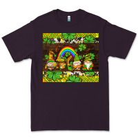 Plum western st patricks gnomes Premium Tee - AdoDesignShop