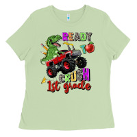 Matcha ready to crush 1st grade Ladies Tee - Zillion Design Studio