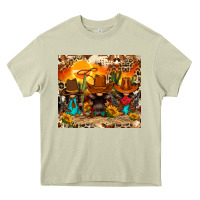 Mossy western gnomies Heavy Core Tee - FaDigitalArtStudio