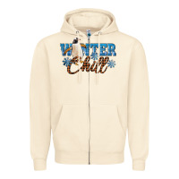 Sandshell Winter Chill Penguin Zipper Hoodie - LillyAllenDesigns