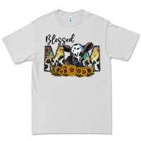 Dove Grey blessed Premium Tee - CowhideDigitalArt