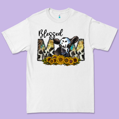 Blessed Premium Tee Designed By Cowhidedigitalart
