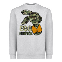 Heather Grey egg hunter Heavyweight Sweatshirt - MaliasSmallBusiness