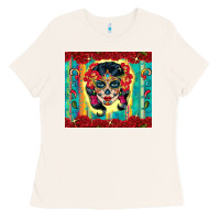 Bone sugar skull tumbler 3 Ladies Tee - CTS Tumbler Store