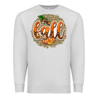 Dove Grey Fall with Background Premium Sweatshirt - texasbilliewilder
