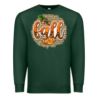 Fall With Background Premium Sweatshirt | Teevron