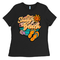 Black dont be a shady beach Ladies Tee - JahusDesignShop