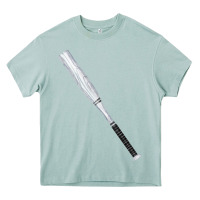Arona white wooden softball bat Heavy Core Tee - FaDigitalArtStudio