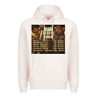 Pale Pink dad bbq timer Premium Hoodie - TumblerDesignByShophia
