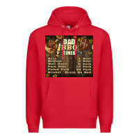 Red dad bbq timer Premium Hoodie - TumblerDesignByShophia