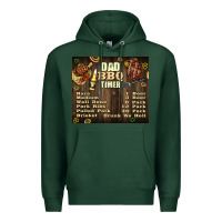 Sports Green dad bbq timer Premium Hoodie - TumblerDesignByShophia
