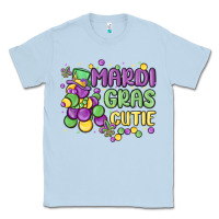 Dusty Blue mardi gras cutie Classic Tee - MaliasSmallBusiness