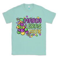 Seafoam mardi gras cutie Classic Tee - MaliasSmallBusiness