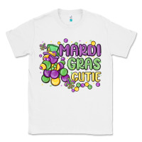 White mardi gras cutie Classic Tee - MaliasSmallBusiness