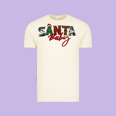 Santa Baby Vintage Tee Designed By Barkaloodesign