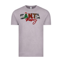 Vintage Zinc Santa baby Vintage Tee - BarkalooDesign