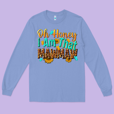 Oh Honey I Am That Mawmaw Nca Long Sleeve Tee Designed By Nancycooperartshop